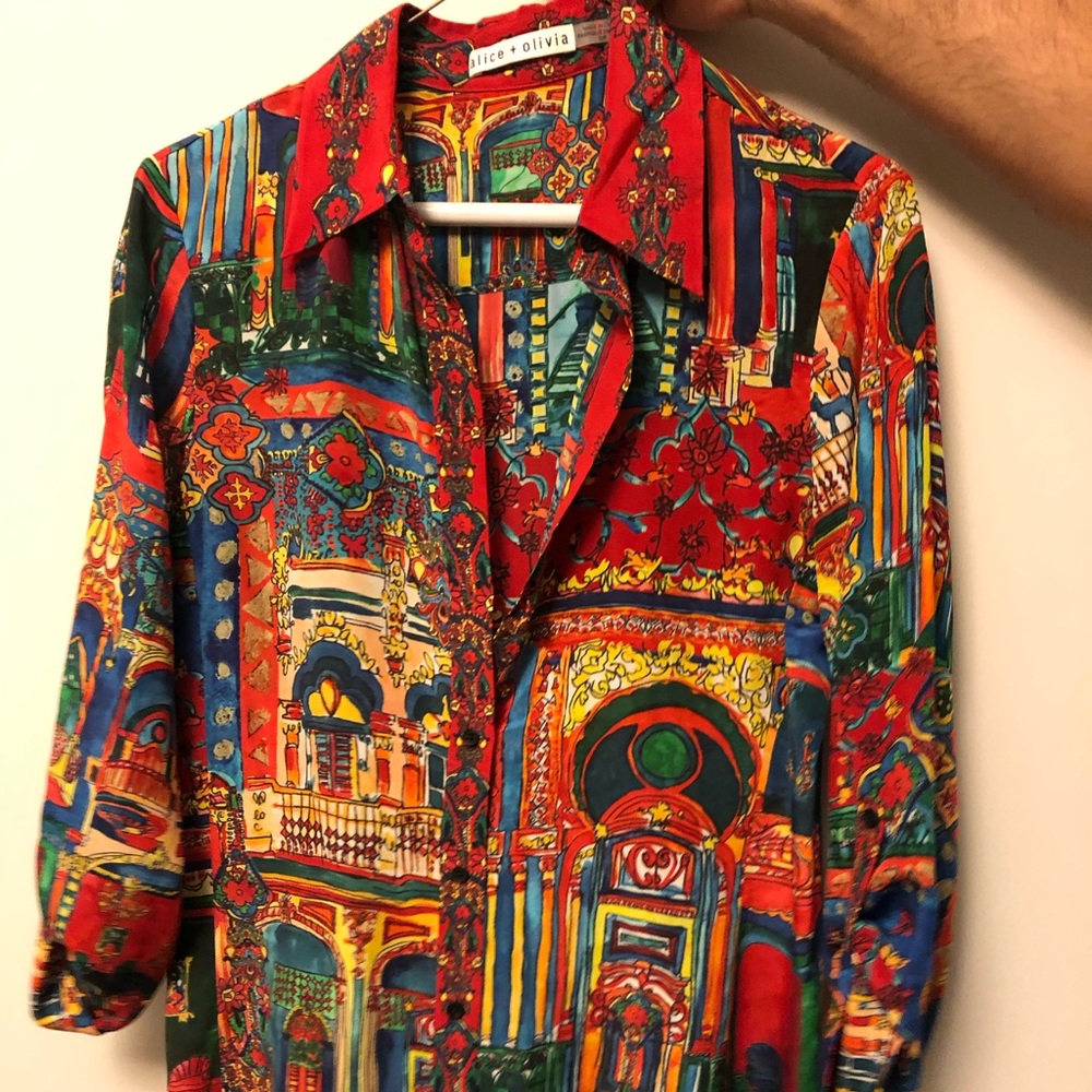 Alice & Olivia blouse